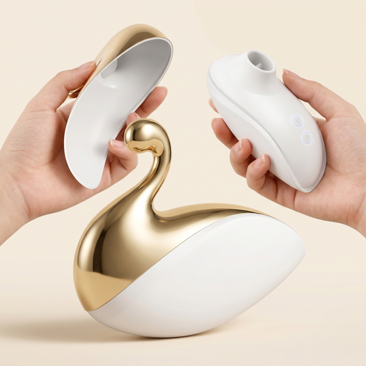 CYGNEA — Sculpture dorée, deux sensations