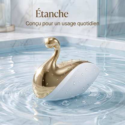 CYGNEA — Sculpture dorée, deux sensations